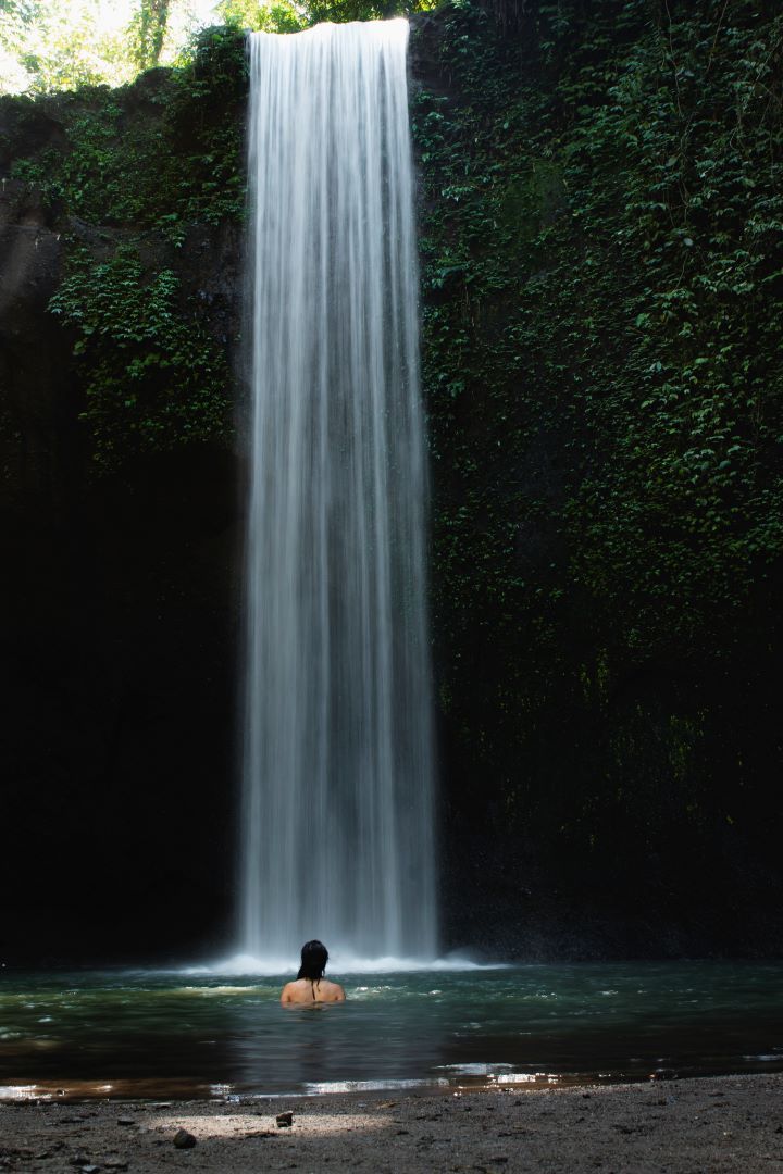 cascada Tibunama en bali