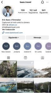 perfil Instagram de viajes 