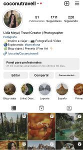 perfil Instagram de viajes 