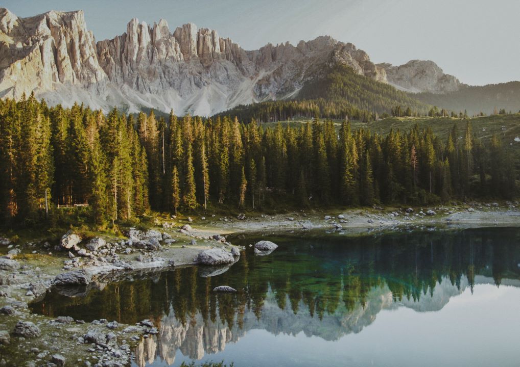 Impresión Lago di Carezza