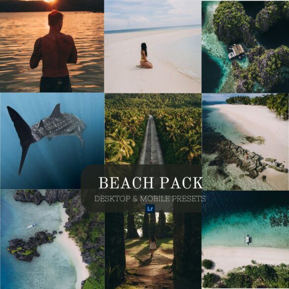 Pack presets Lightroom Beach