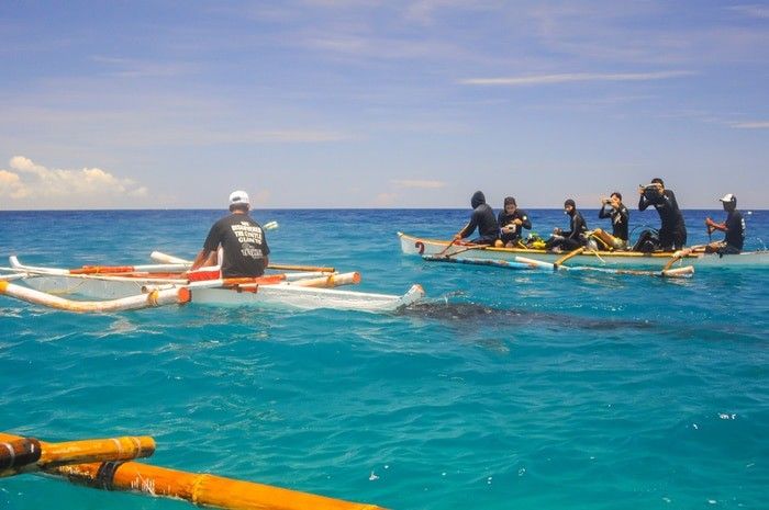 barcos pequeños en el mar parados